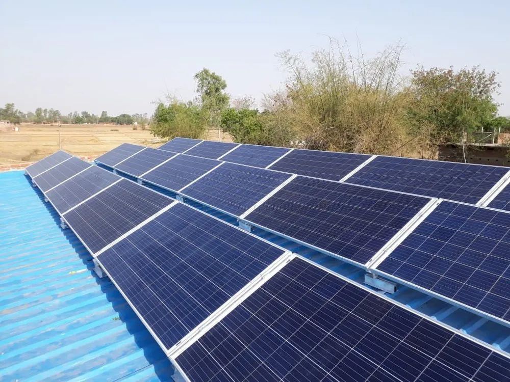 Industrial Solar Plant in Mirzapur