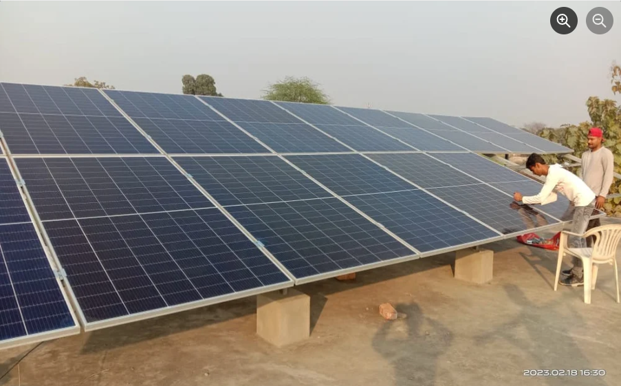 Industrial Solar Plant in Varanasi